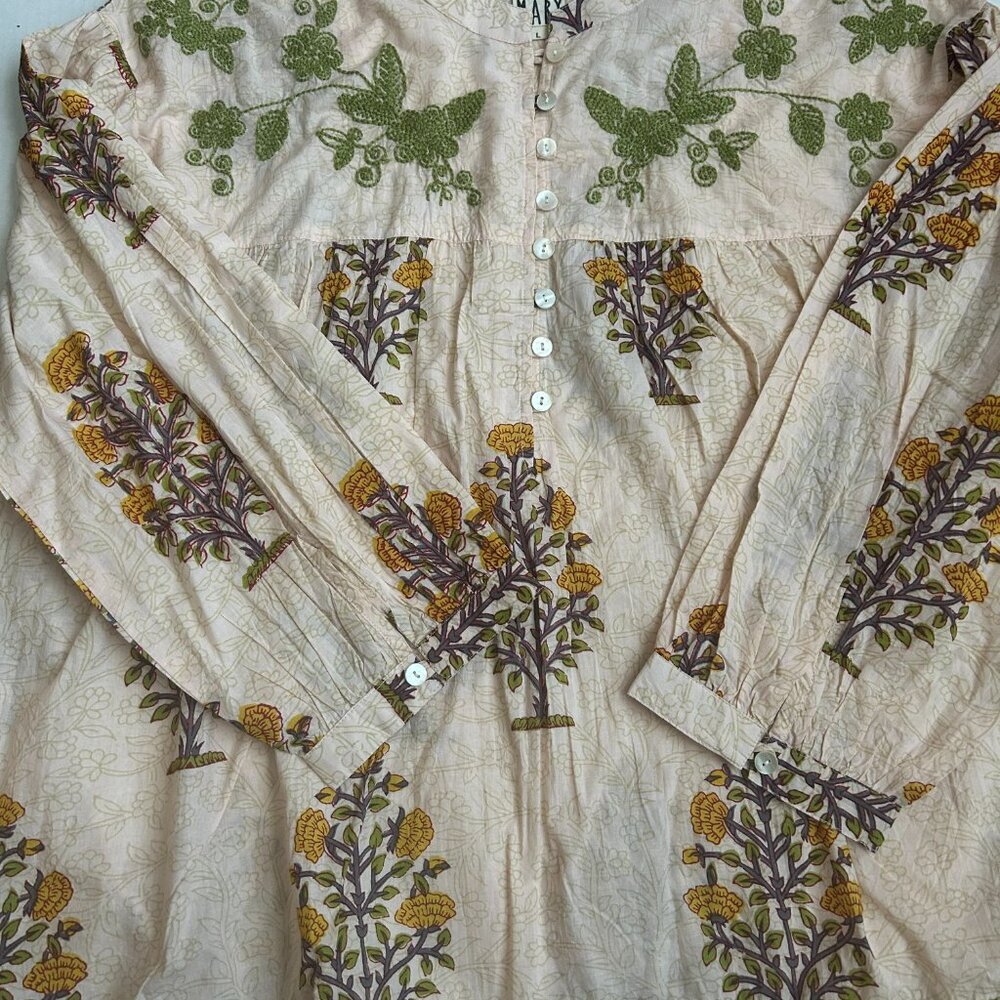 Sister Mary embroidered top